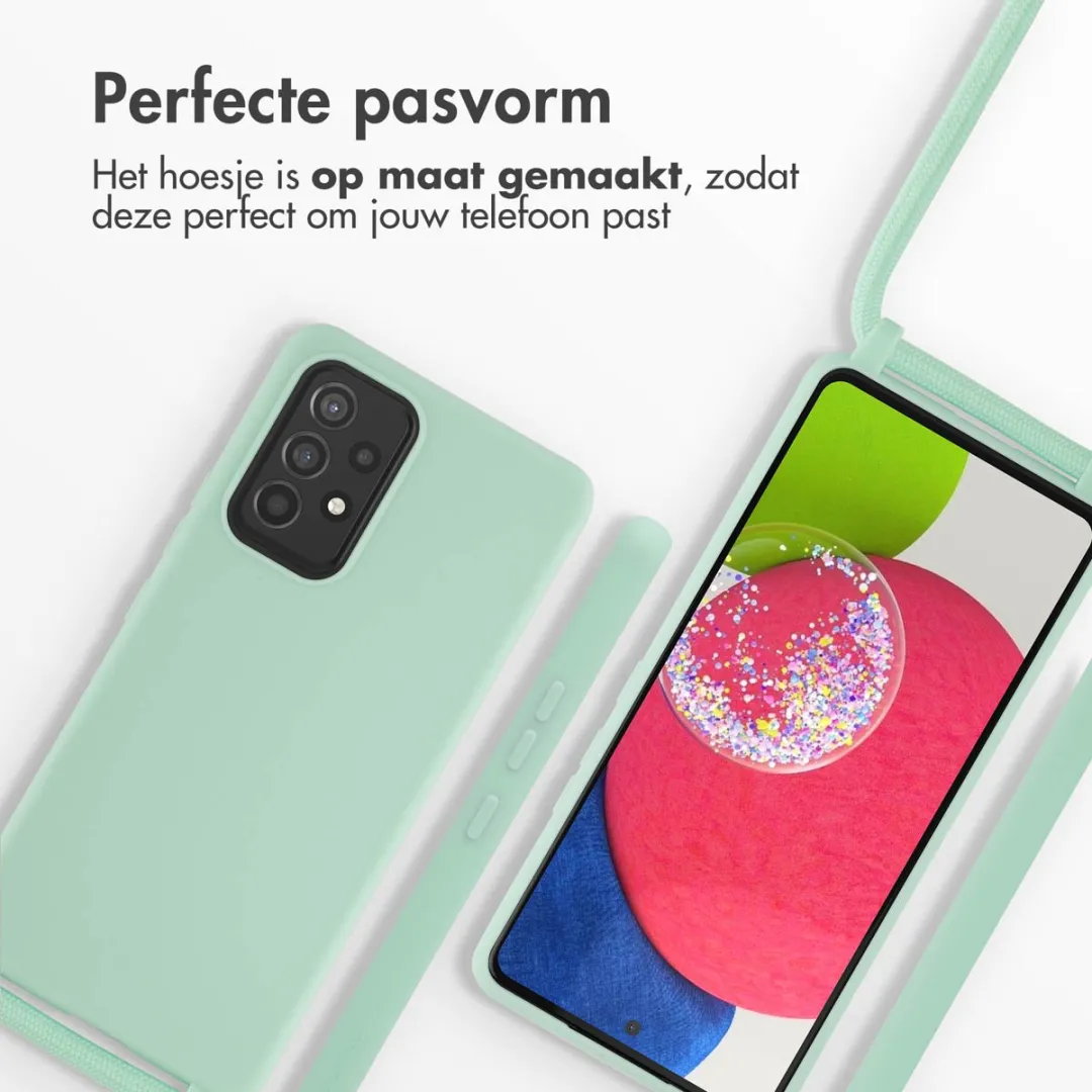 Imoshion Hoesje Samsung Galaxy A53 Siliconen Mintgroen