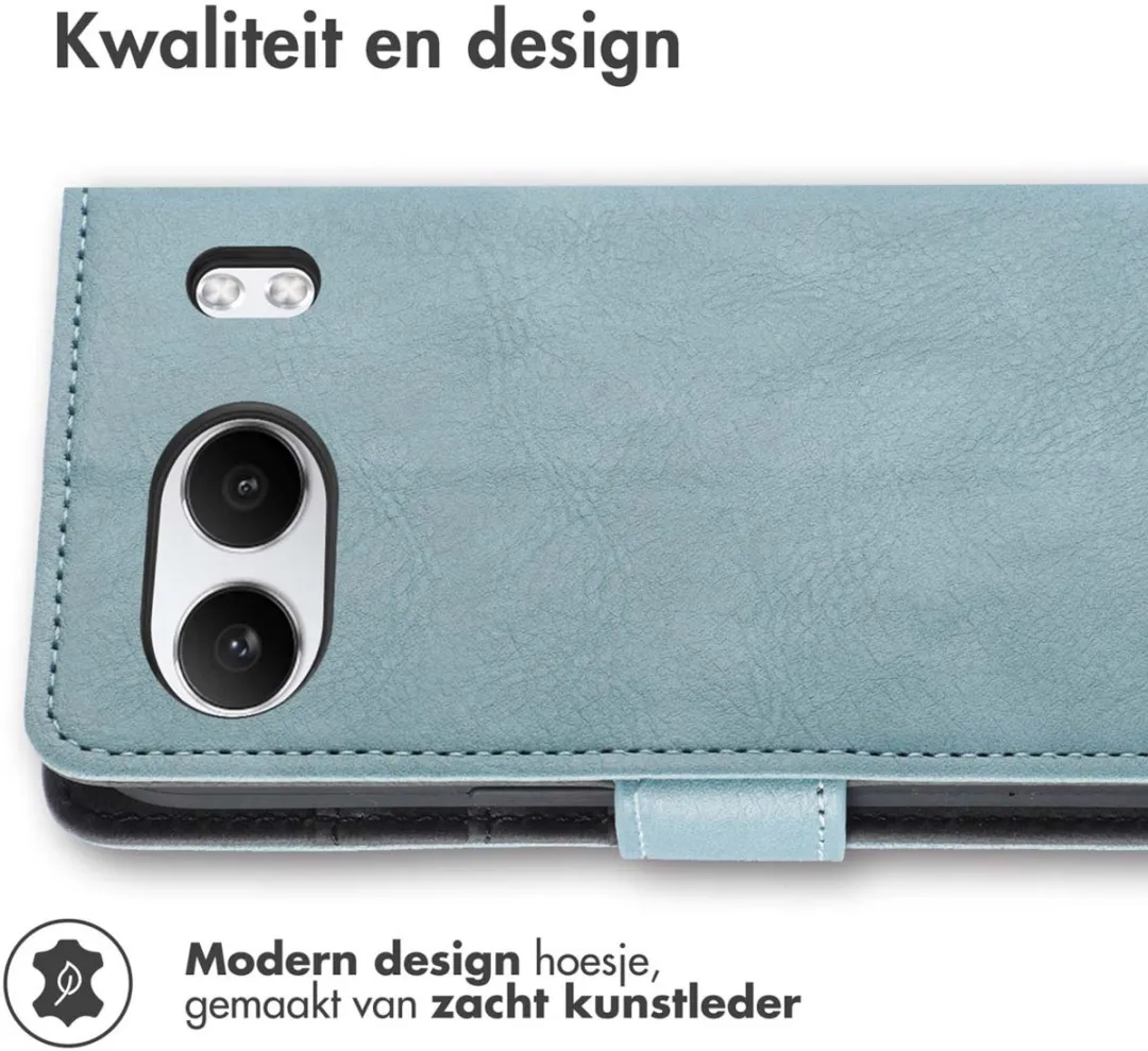 Imoshion Hoesje OnePlus Nord 4 Lichtblauw - 3 Pasjes