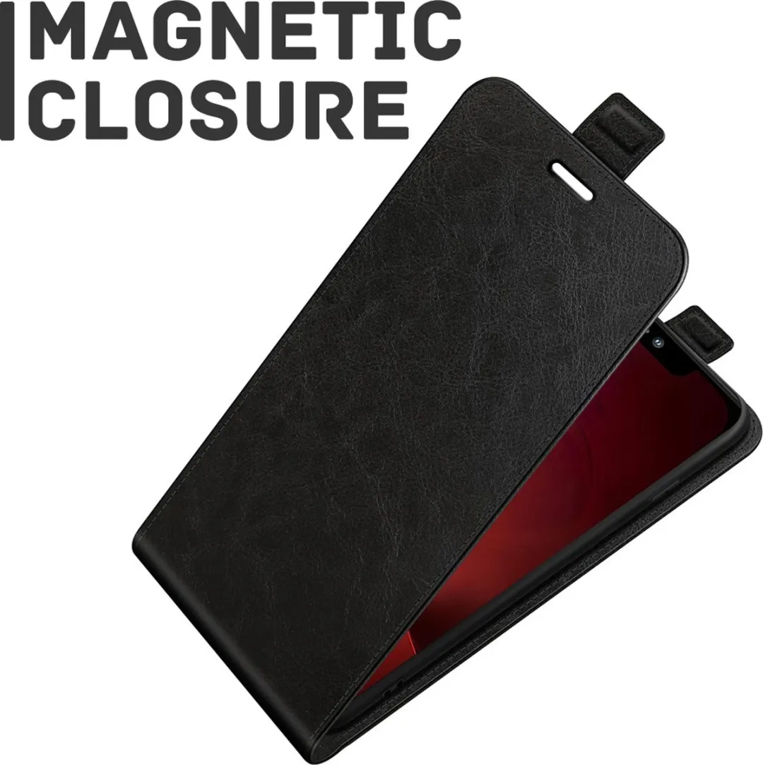 Just in Case Cazy iPhone 13 Pro Flip Case 9827790 - Zwart