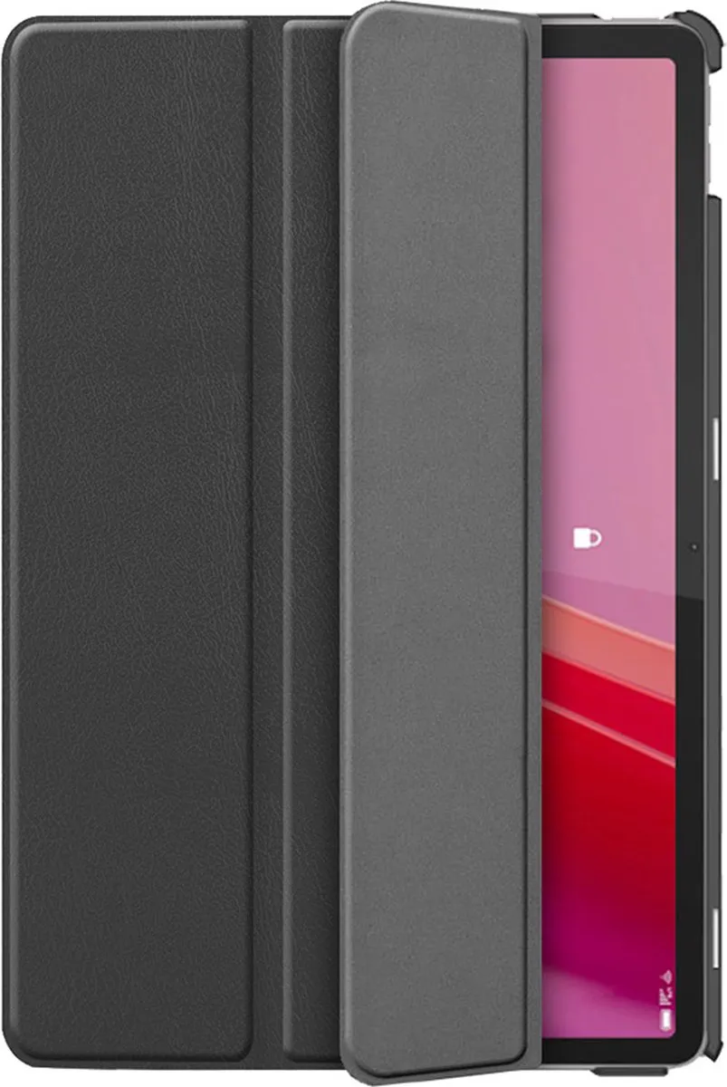 Just in Case Cazy TriFold Bookcase Hoes Lenovo Tab M11 - 11 Inch - Zwart
