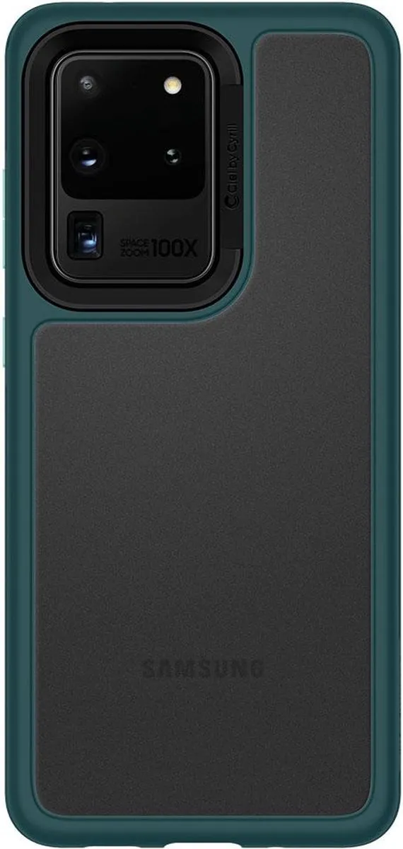 Spigen Cyrill Color Brick ACS00915 Hoesje - Samsung Galaxy S20 Ultra - Groen