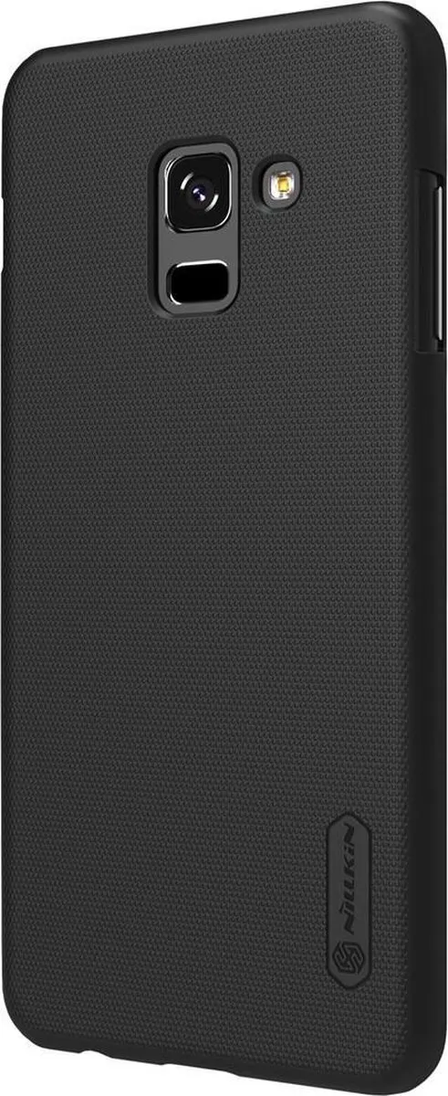 Nillkin Super Frosted Shield Backcover Samsung Galaxy A8+ 2018 - Zwart - afbeelding 5 van 6