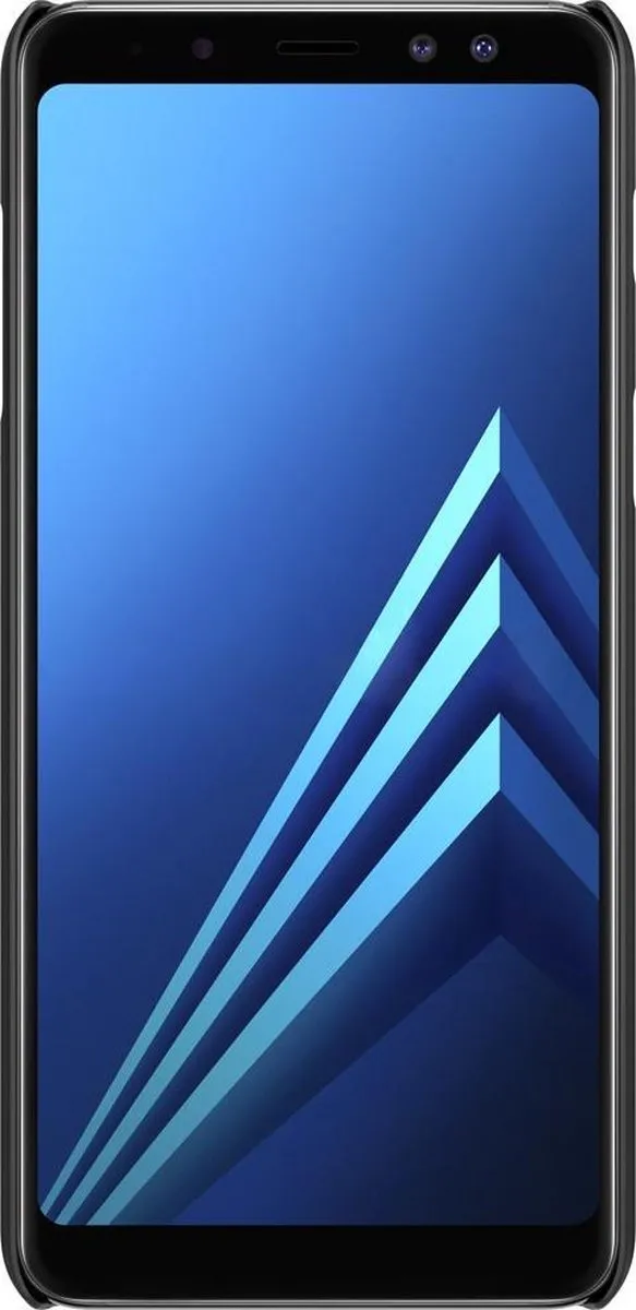 Nillkin Super Frosted Shield Backcover Samsung Galaxy A8+ 2018 - Zwart - afbeelding 2 van 6