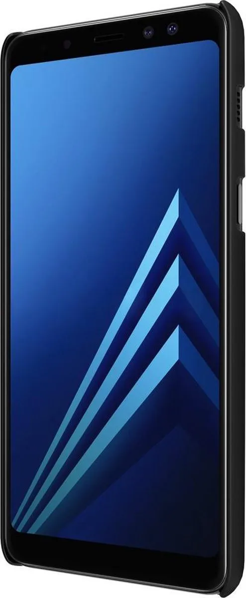 Nillkin Super Frosted Shield Backcover Samsung Galaxy A8+ 2018 - Zwart - afbeelding 4 van 6