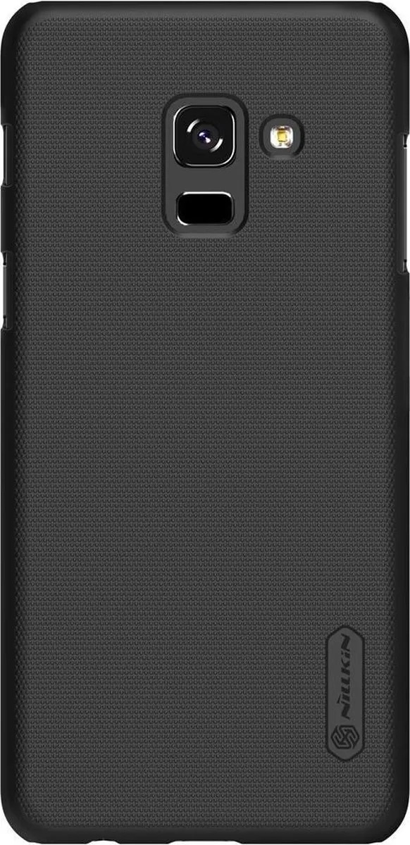 Nillkin Super Frosted Shield Backcover Samsung Galaxy A8+ 2018 - Zwart - afbeelding 3 van 6