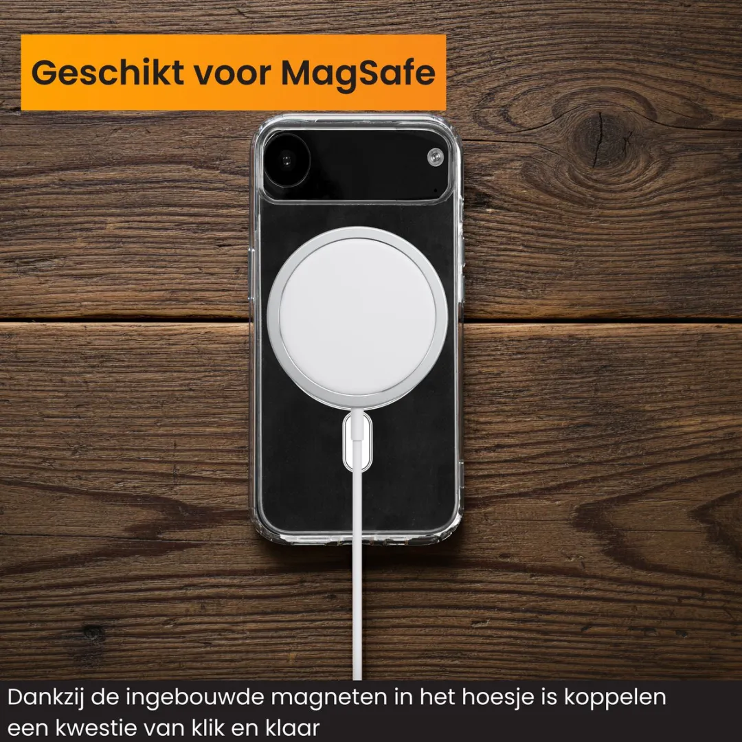 R2B Amersfoort iPhone 17 Air Hoesje - Transparant - MagSafe