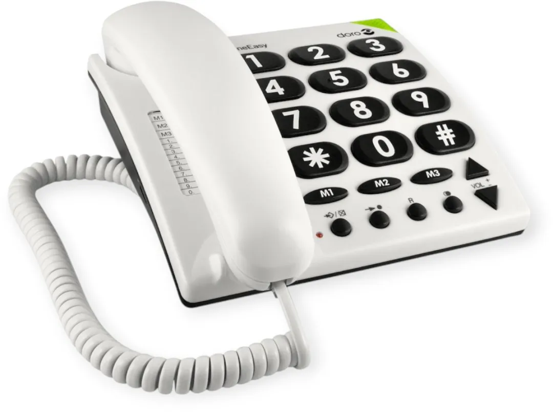 Doro PhoneEasy 311C DECT Telefoon - Wit