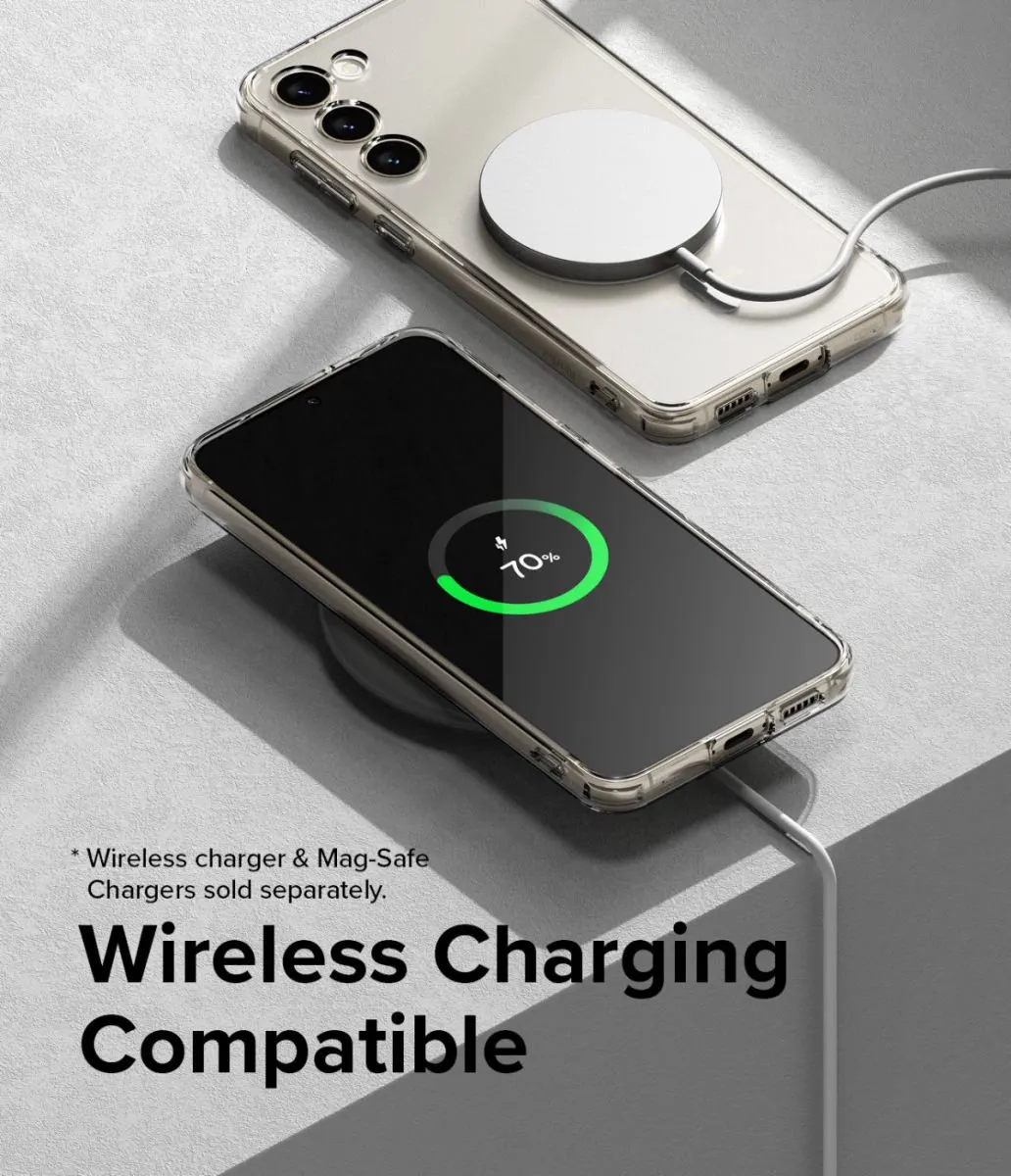 Ringke Fusion Magnetic Hoesje Samsung Galaxy S23 Plus - Transparant