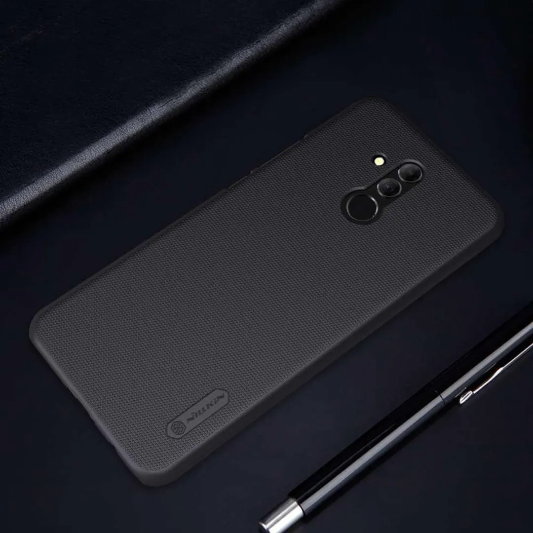 Nillkin Super Frosted Shield Backcover Huawei Mate 20 Lite - Zwart - afbeelding 6 van 6