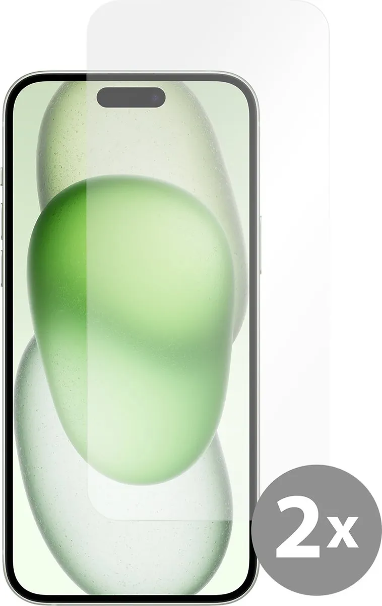 Just in Case Cazy iPhone 15 Plus Screenprotector