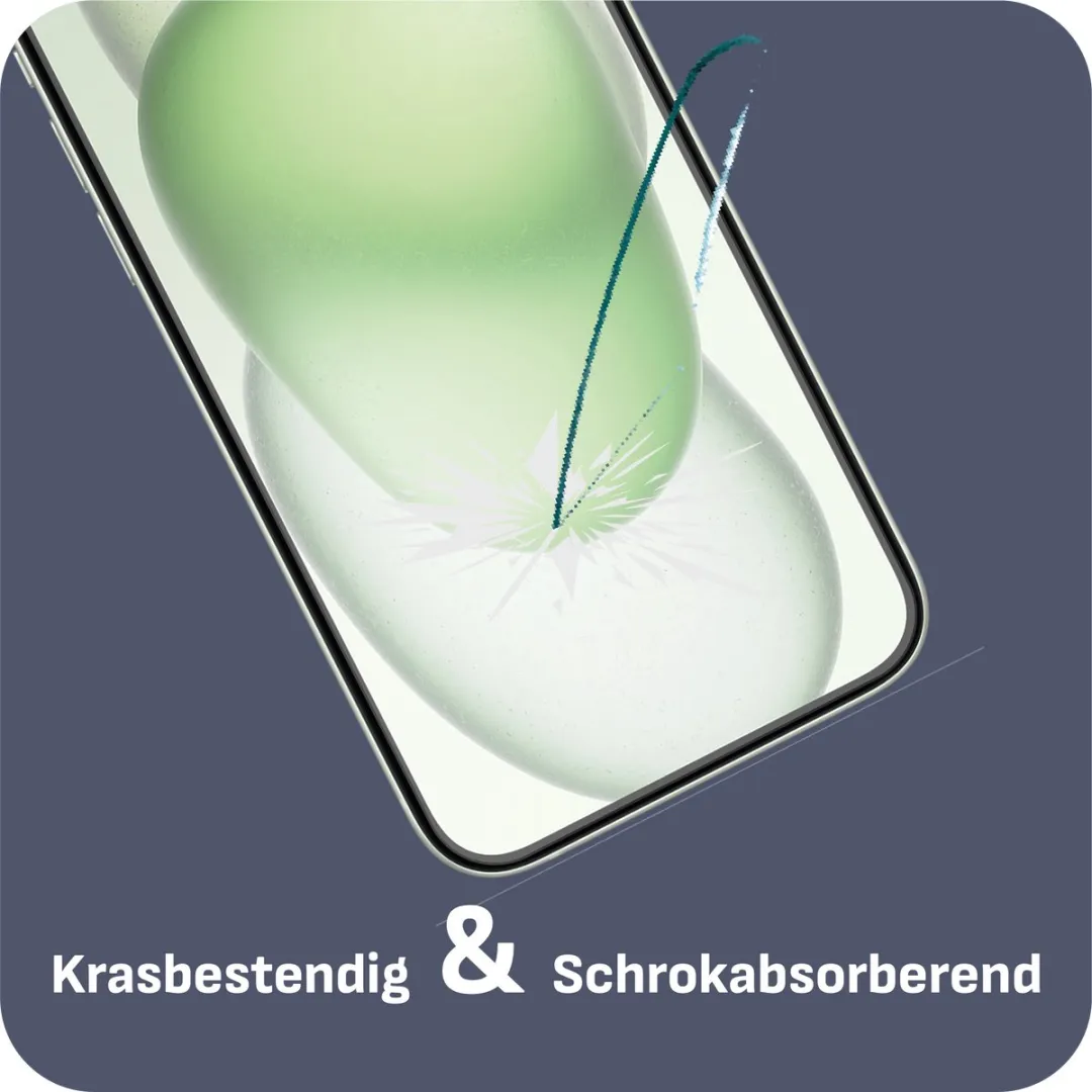 Just in Case Cazy iPhone 15 Plus Screenprotector - 2 Stuks