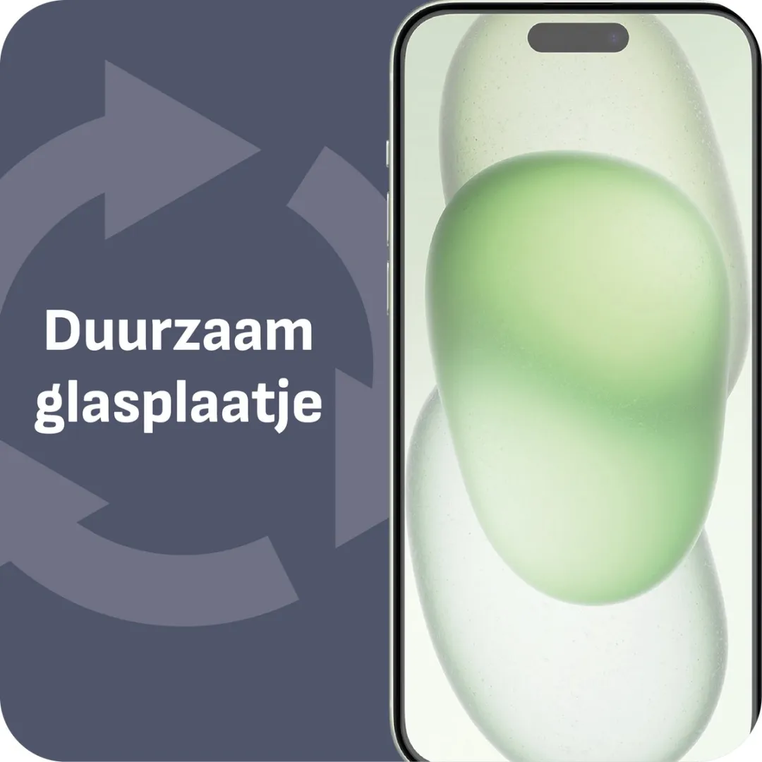 Just in Case Cazy iPhone 15 Plus Screenprotector - 2 Stuks - afbeelding 6 van 6