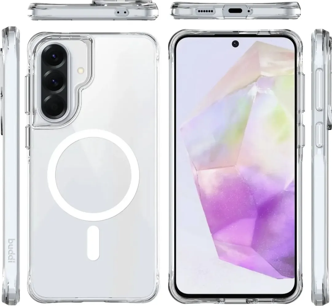 Buddi Core Hoesje Samsung Galaxy A37 - MagSafe - Transparant