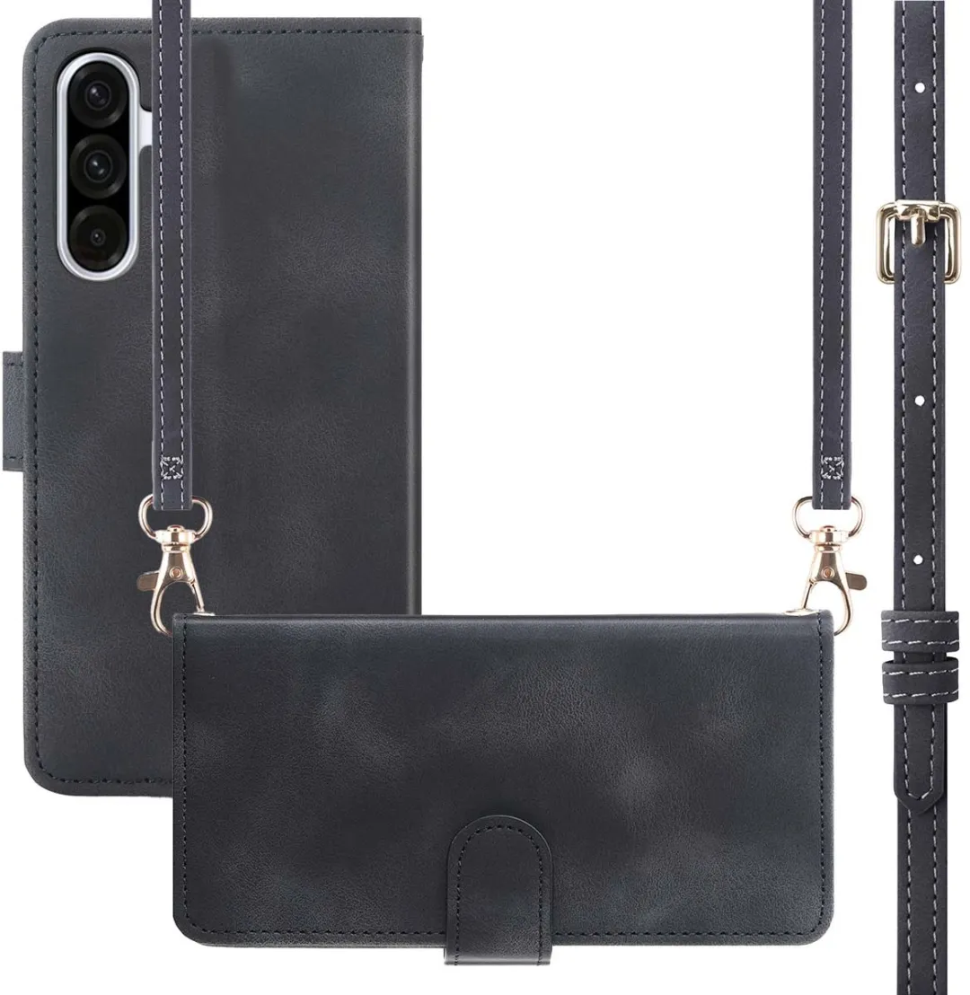 Imoshion Bookcase Hoesje Samsung Galaxy A36 - 3 Pasjes - Zwart