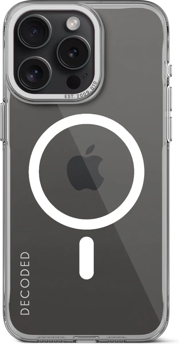 Decoded D24IPO15PMBCT2TT iPhone 15 Pro Max Hoesje - Transparant