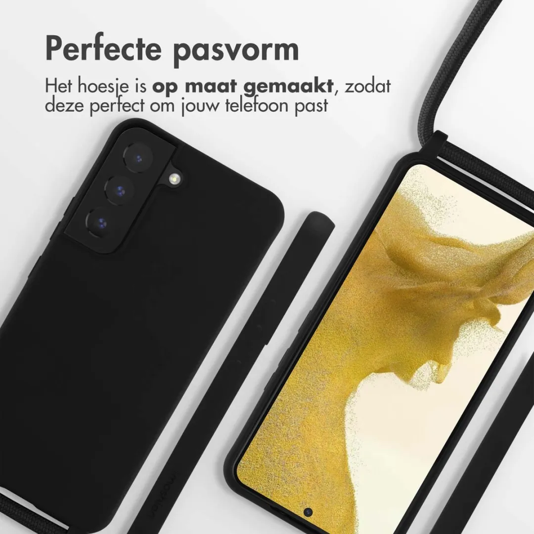 Imoshion Hoesje Samsung Galaxy S22 - Siliconen Zwart - afbeelding 6 van 6