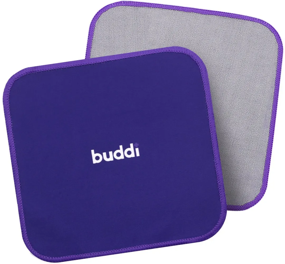 Buddi Fresh Microvezel Doek - Paars - Dubbelzijdig