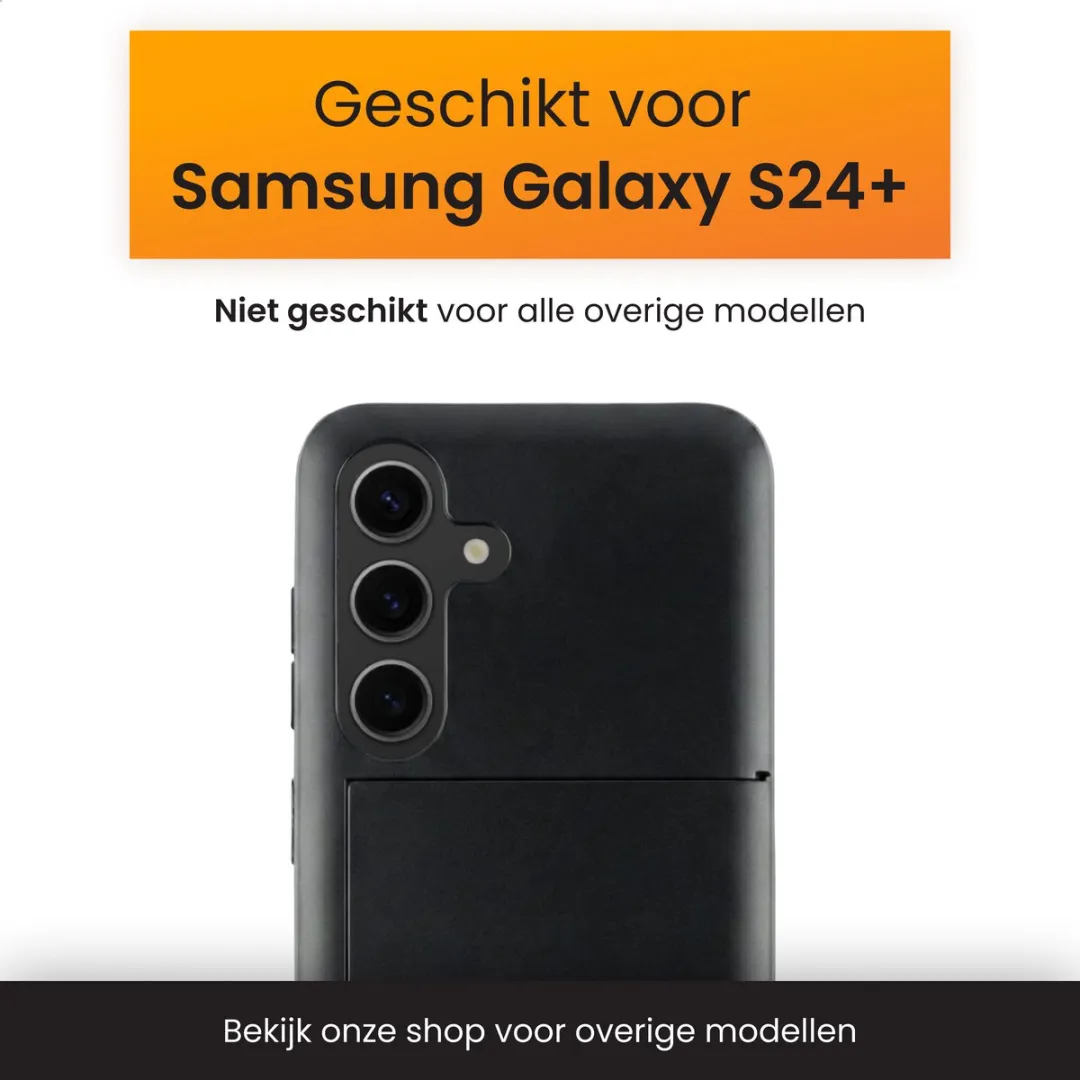 R2B Utrecht Hoesje Samsung Galaxy S24 Plus - 3 Pasjes - Zwart