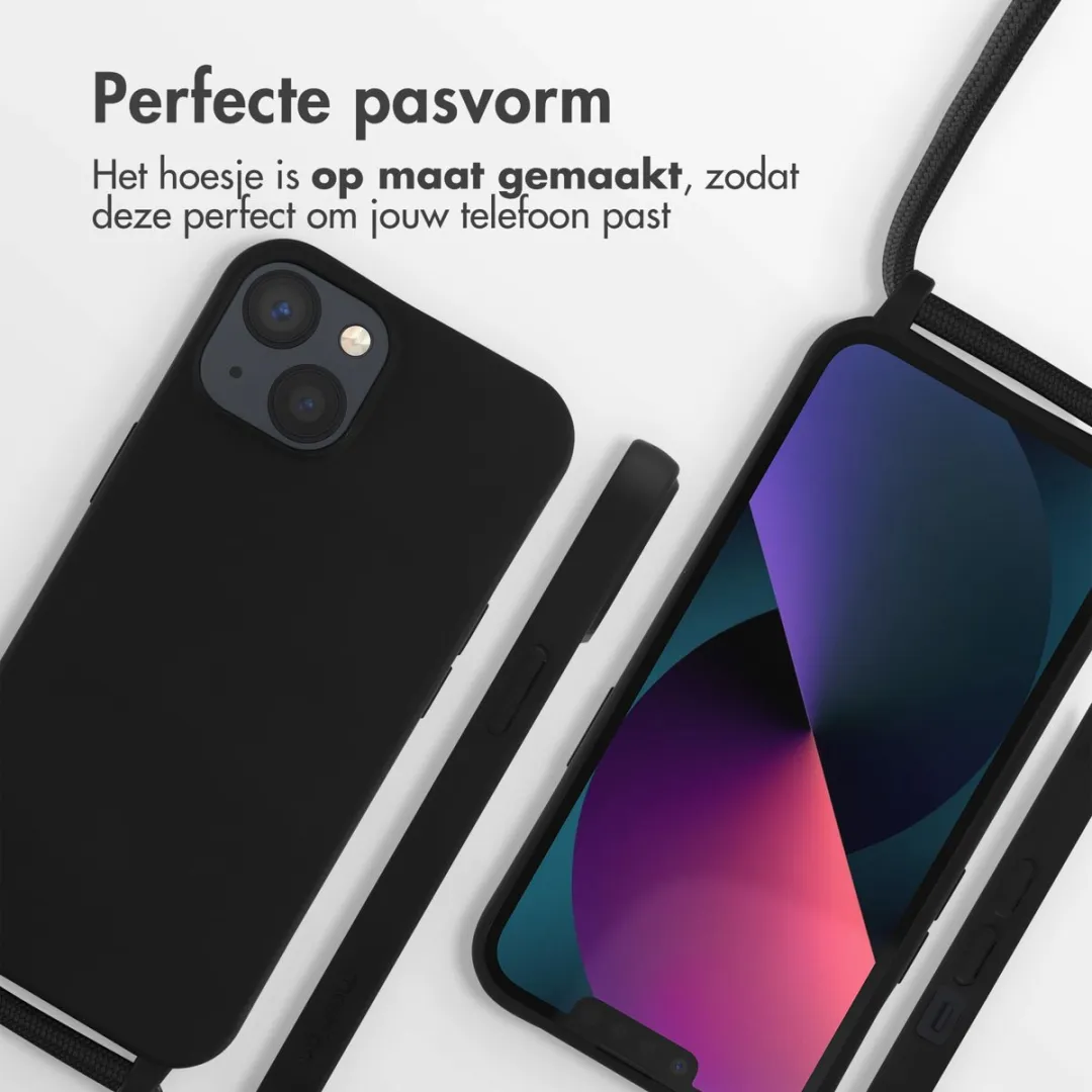 Imoshion iPhone 13 Siliconen Hoesje - Zwart - afbeelding 6 van 6