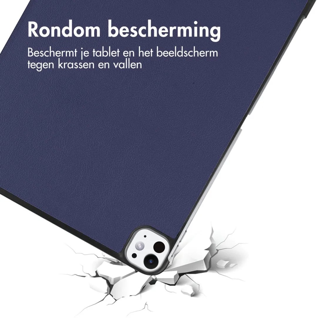 Imoshion Tablethoes SH00074576 - Trifold Bookcase - Donkerblauw