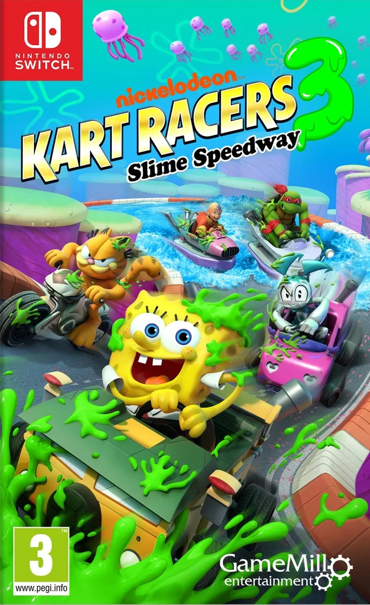 Mindscape Nickelodeon Kart Racers 3 Slime Speedway - Nintendo Switch