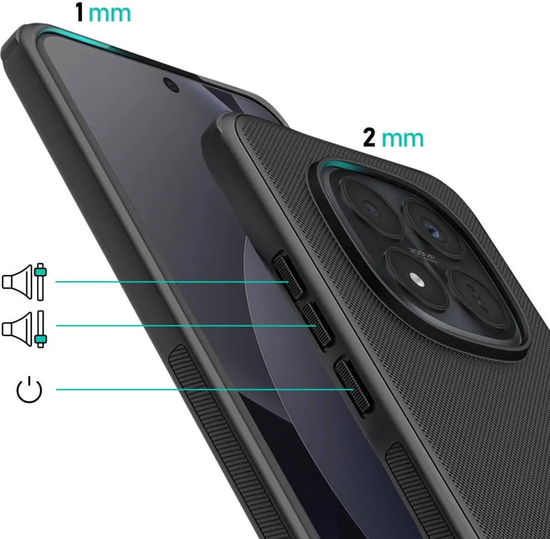 Nillkin Frosted Shield Hoesje Xiaomi Redmi Note 13 Pro - MagSafe - Zwart - afbeelding 6 van 6