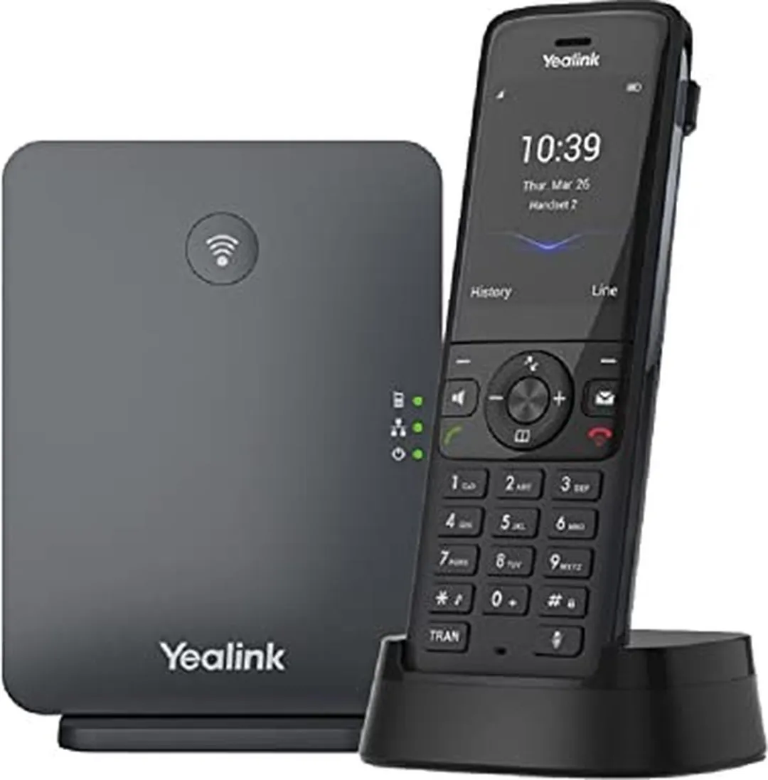Yealink W78P IP Telefoon - 10 Handsets - 2.4" TFT - 1460mAh