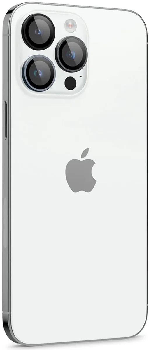 Spigen Optik iPhone 15 Pro Camera Protector - Grijs - 2 Stuks