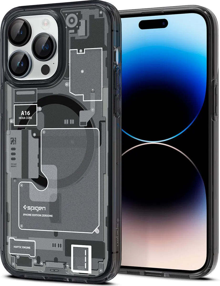 Spigen Optik iPhone 15 Pro Camera Protector - Grijs - 2 Stuks - afbeelding 6 van 6