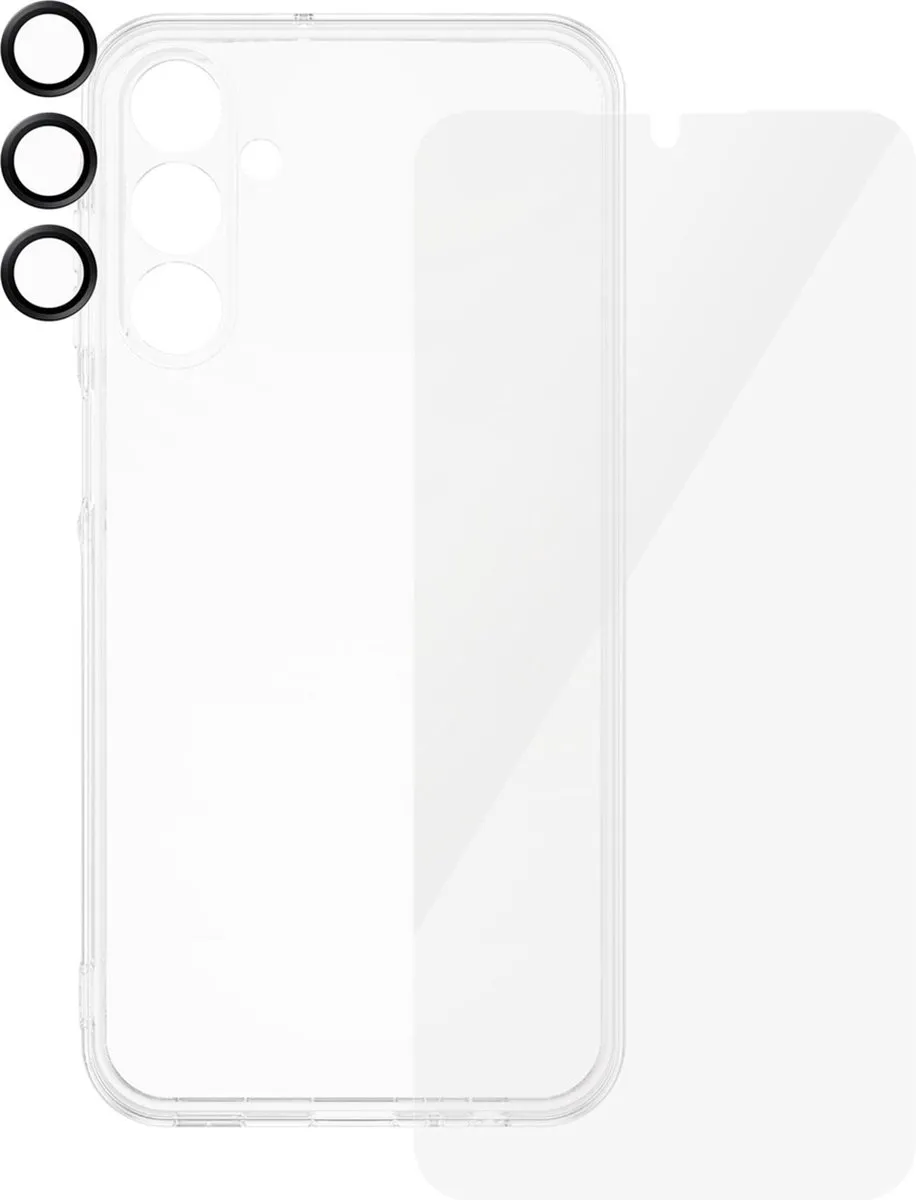 PanzerGlass Safe 3-in-1 Hoesje - Samsung Galaxy A15 - Transparant