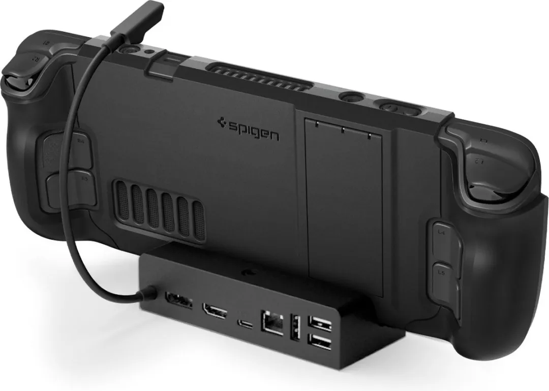 Spigen Thin Fit Hoesje ACS06040 - Steam Deck - Zwart - afbeelding 2 van 6