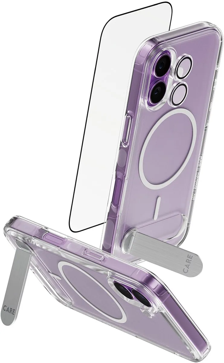 PanzerGlass CARE iPhone 17 Schermbeschermer 3-in-1 Bundle