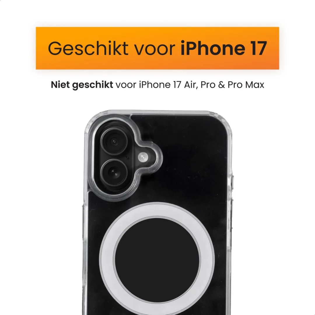 R2B Amersfoort iPhone 17 Hoesje - Transparant - MagSafe