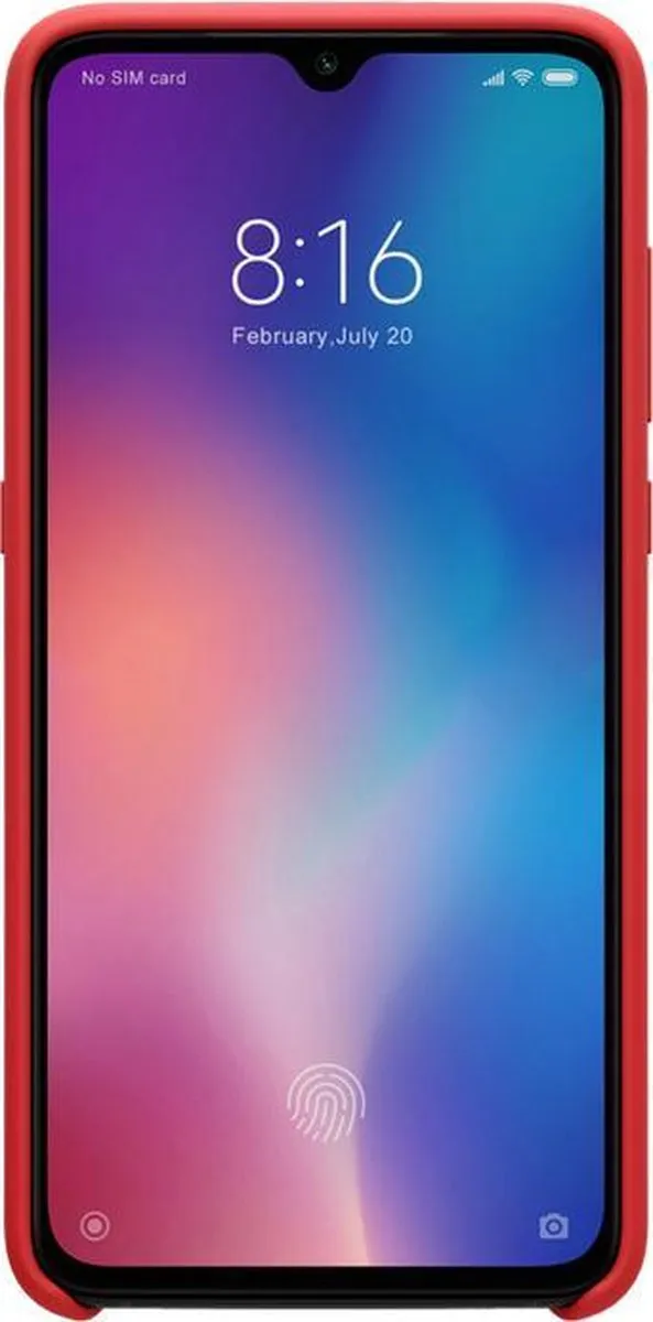 Nillkin Flex Silicone Hoes Xiaomi Mi 9 - Rood - afbeelding 2 van 4