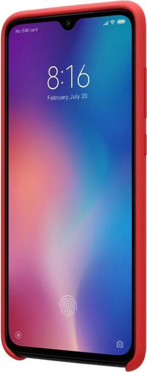 Nillkin Flex Silicone Hoes Xiaomi Mi 9 - Rood - afbeelding 3 van 4