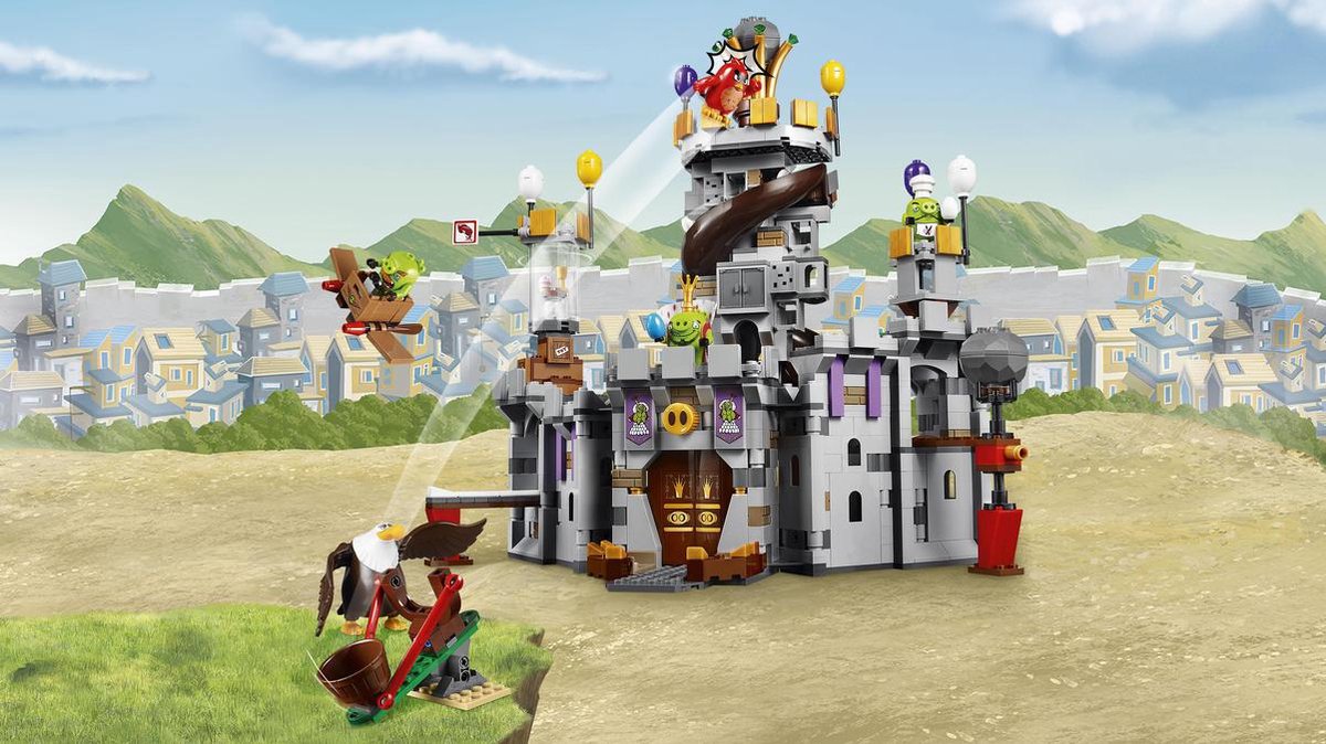 LEGO Angry Birds Het Kasteel van Koning Pig - 75826