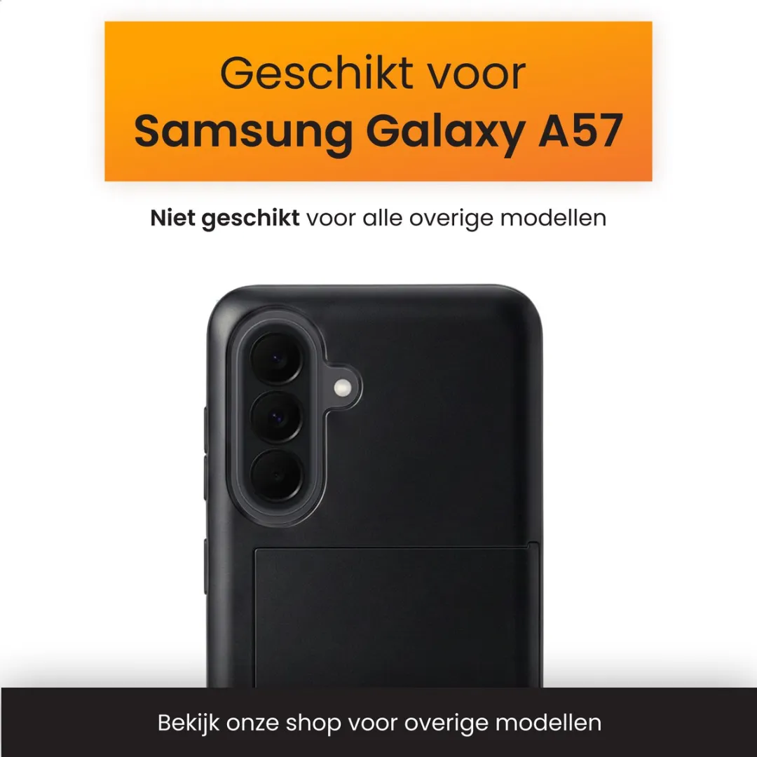 R2B Utrecht Hoesje Samsung Galaxy A57 - 3 Pasjes - Zwart