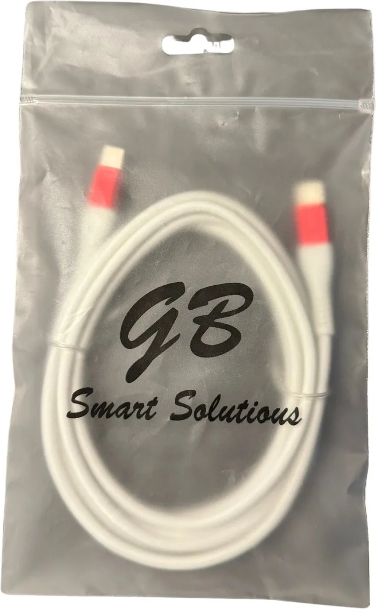GB USB-C Oplaadkabel Rose Red Edition 2m - 60W - afbeelding 3 van 3