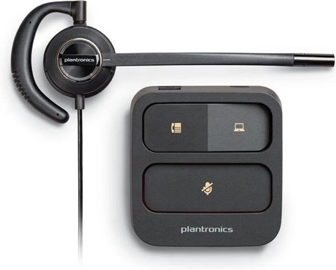 Poly MDA105 QD Headset - Zwart - afbeelding 6 van 6
