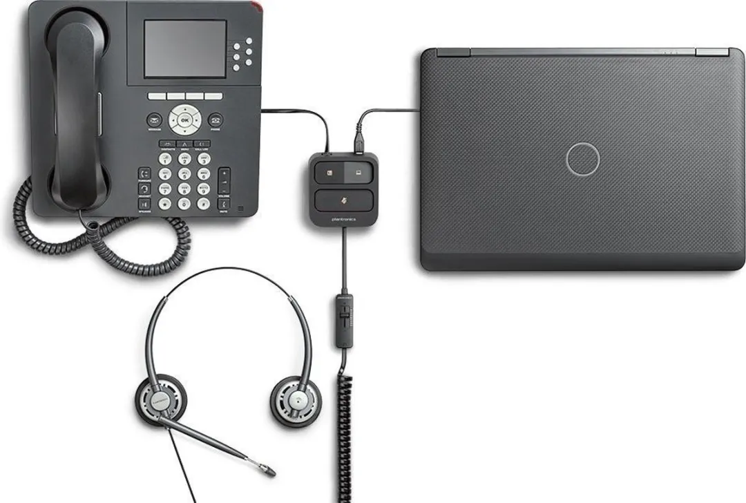Poly MDA105 QD Headset - Zwart