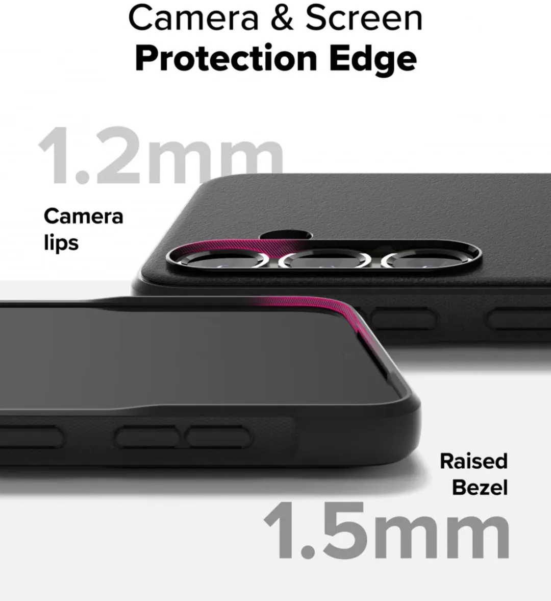 Ringke Onyx Hoesje Samsung Galaxy S25 - Zwart