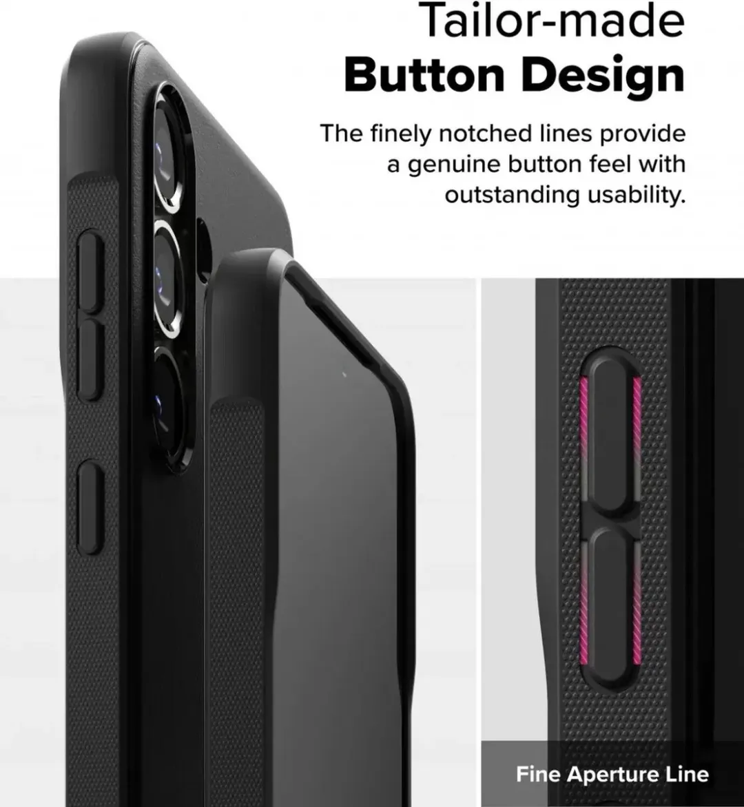 Ringke Onyx Hoesje Samsung Galaxy S25 - Zwart