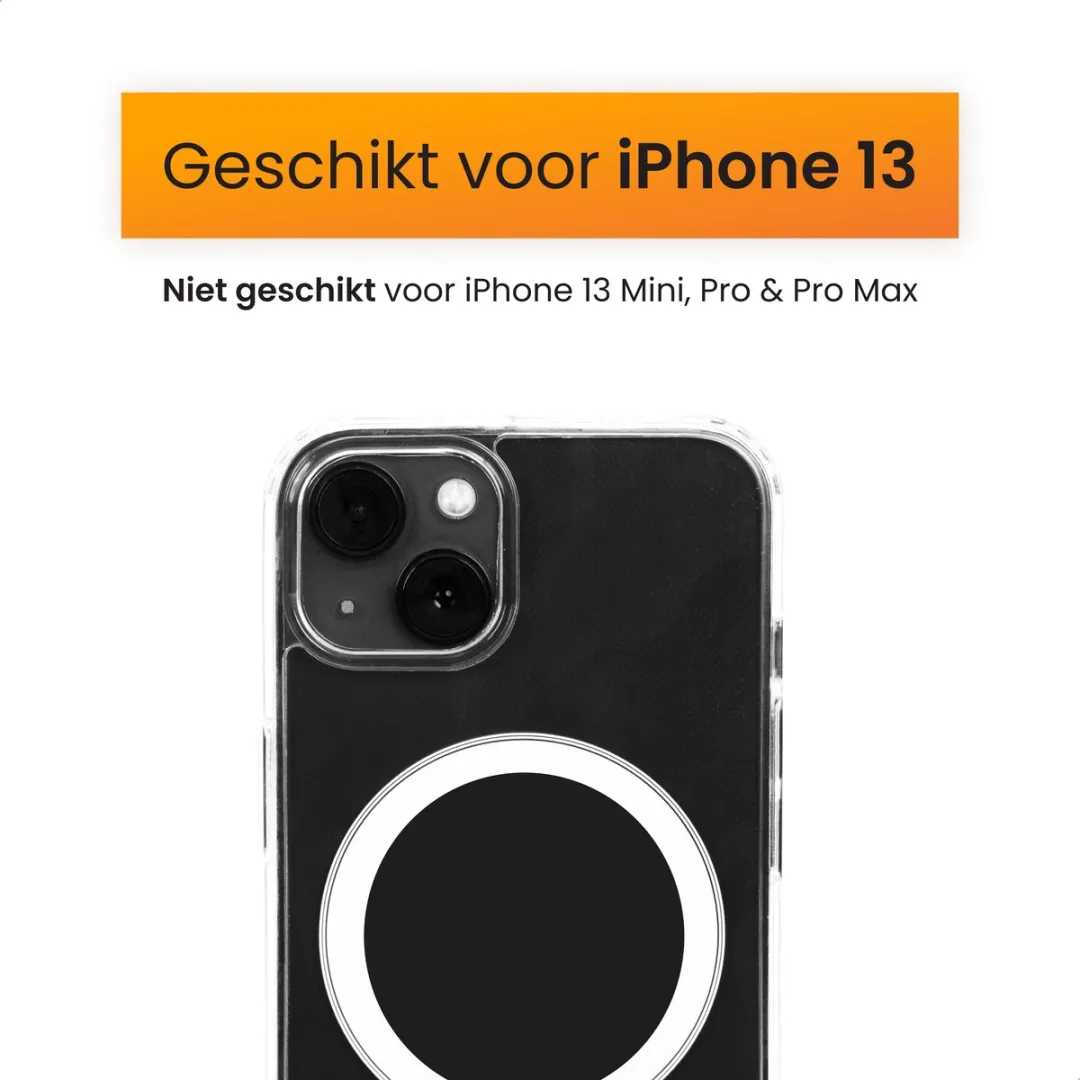 R2B Amersfoort iPhone 13 Hoesje - Transparant - MagSafe