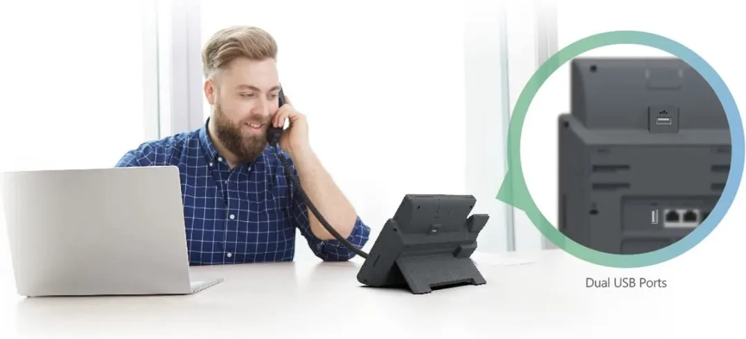 Yealink SIP-T48U VoIP-Telefoon 7" - Grijs