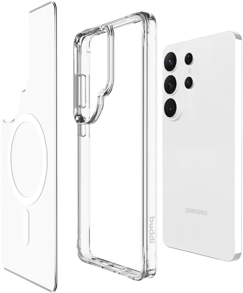 Buddi Core Samsung Galaxy S26 Ultra Hoesje - MagSafe - Transparant - afbeelding 6 van 6