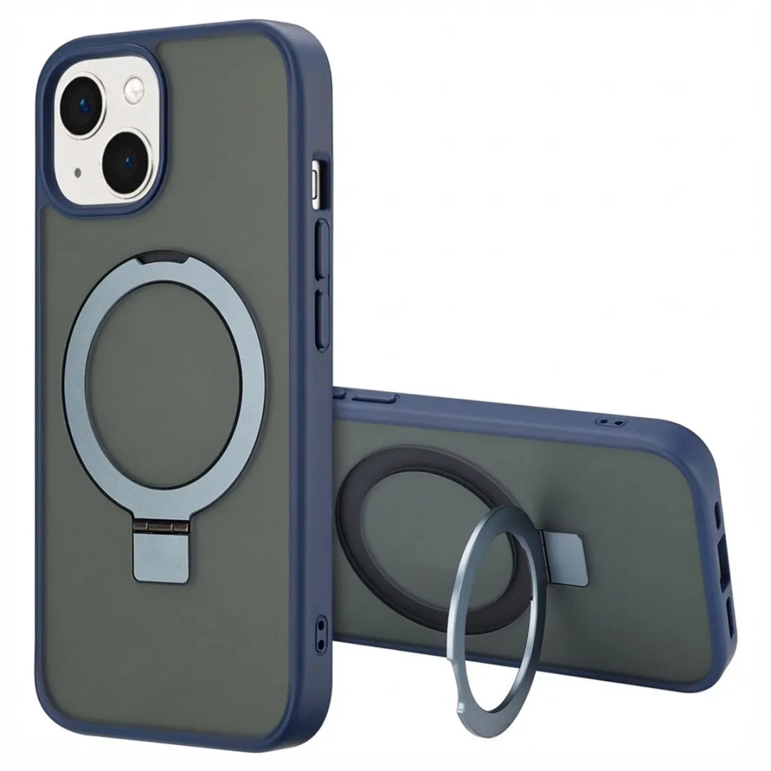 Accezz iPhone 15 MagSafe Hoesje - Blauw
