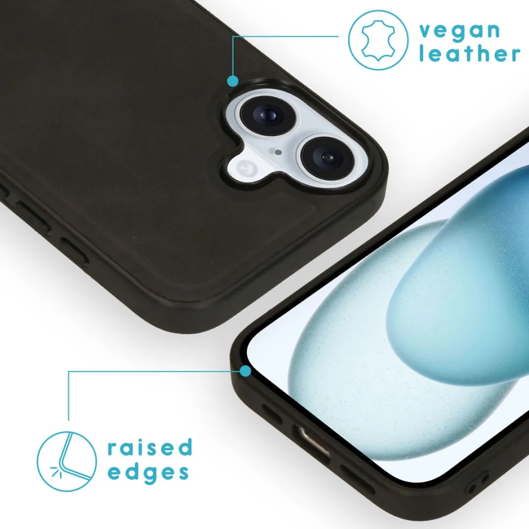 Imoshion iPhone 16 Hoesje 2-in-1 Bookcase - 3 Pasjes - Zwart