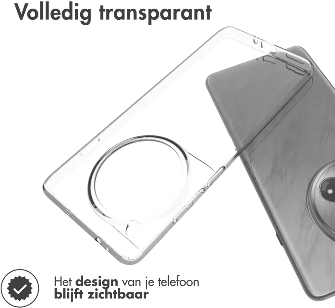 Accezz Hoesje OnePlus 12 - Transparant