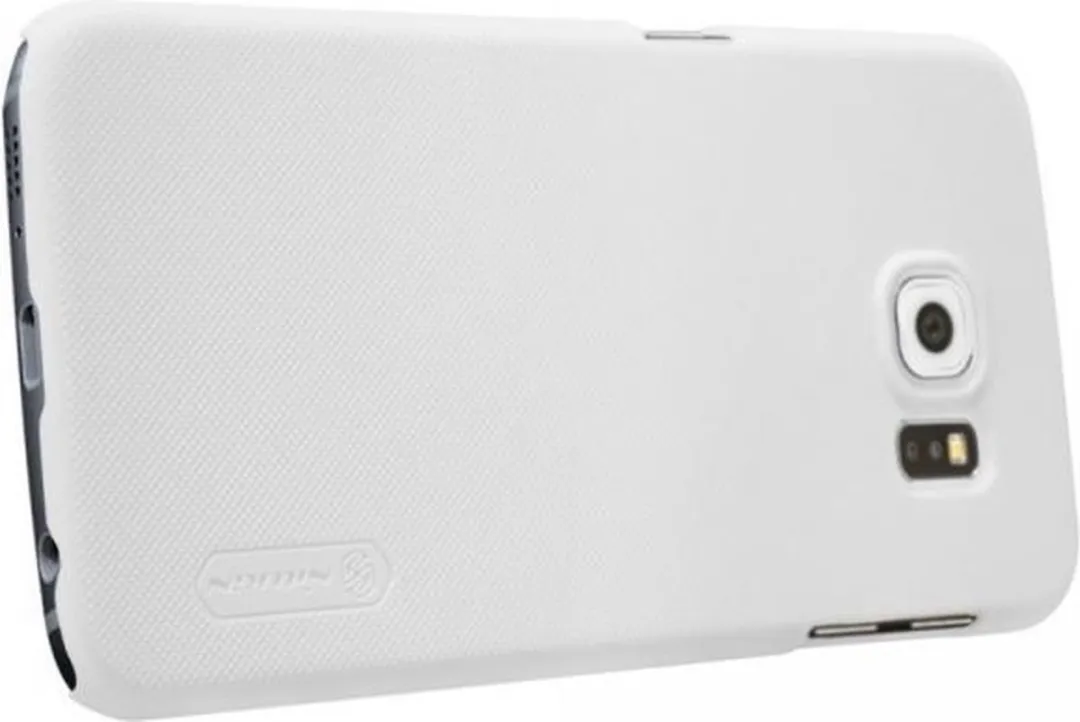 Nillkin Frosted Shield Hoesje Samsung Galaxy S6 - Wit Kunststof - afbeelding 2 van 5