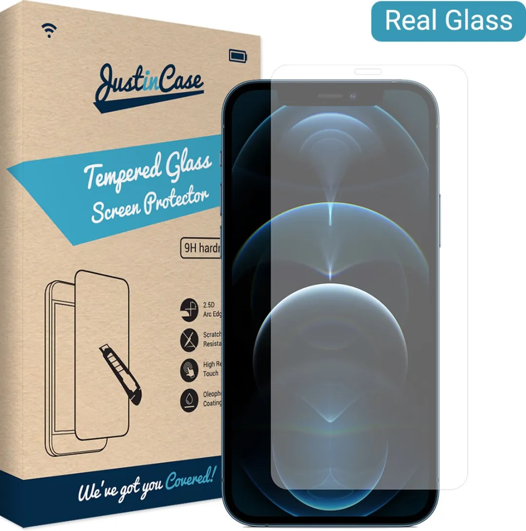 Just in Case Cazy Screenprotector iPhone 12/12 Pro